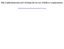 Tablet Screenshot of ipfreelyproxies.info